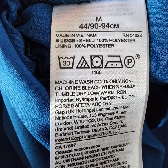 NWT BANANA REPUBLIC Double Wrap Blouse Size M NWT - Picture 7 of 7